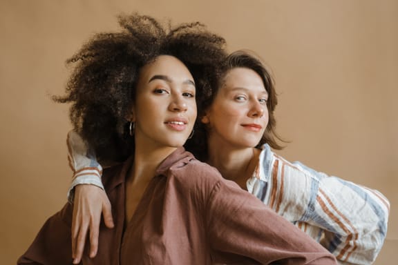two_girls at Siena Apartments, Santa Maria, California