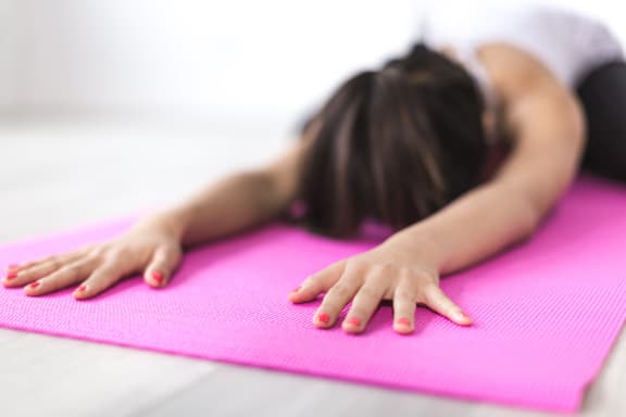 Yoga Workout at Enclave Apartments, Texas