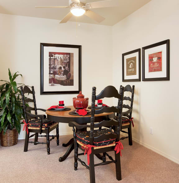 dining_area at Sumida Gardens Apartments, Santa Barbara, CA