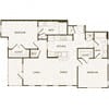  Floor Plan 2-Bed, 2-Bath Townhome (Market)