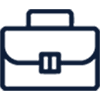 a dark blue background with a rectangle with a white border