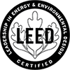 the logo for the leed organization at The Grace and Reva, Virginia
