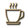 Coffee Icon at Lighthaus Liverpool Apartments, Liverpool