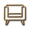 Sitting Chair Icon at Lighthaus Liverpool Apartments, Liverpool