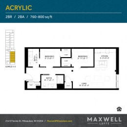Maxwell Lofts Apartment Floor Plans