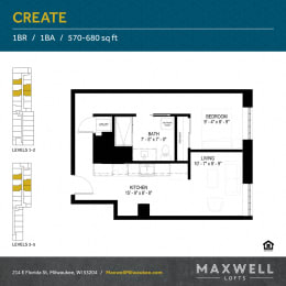 Maxwell Lofts Apartment Floor Plans