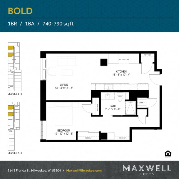 Maxwell Lofts Apartment Floor Plans