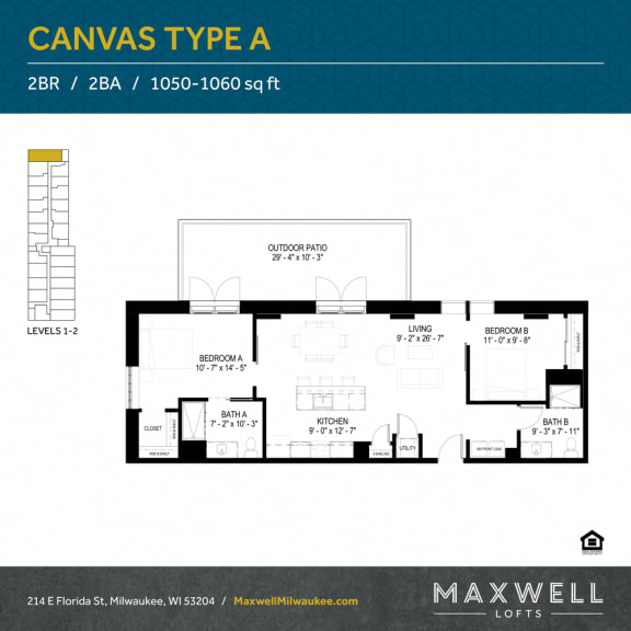 Maxwell Lofts Apartment Floor Plans
