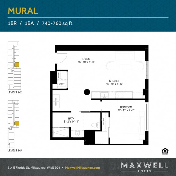 Maxwell Lofts Apartment Floor Plans