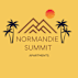 The image is a logo for Normandie Summit Apartments at Normandie Summit Apartments, Los Angeles, CA, 90004