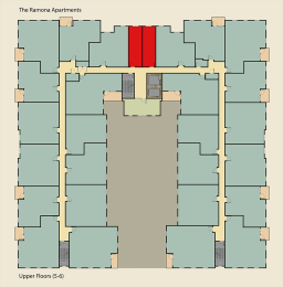 Upper Floors Floorplan