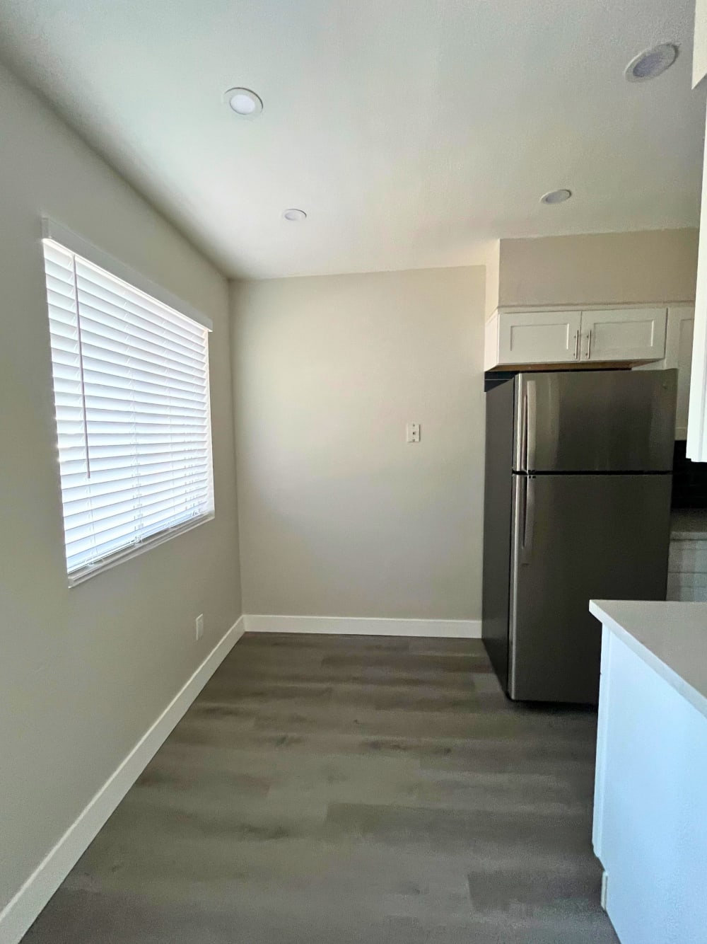 Apartment kitchen — representative home at East Vista.