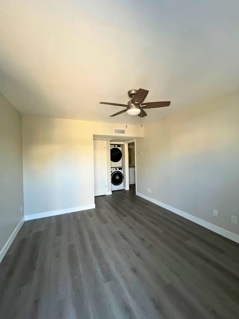 Unfurnished apartment interior — representative home at East Vista.