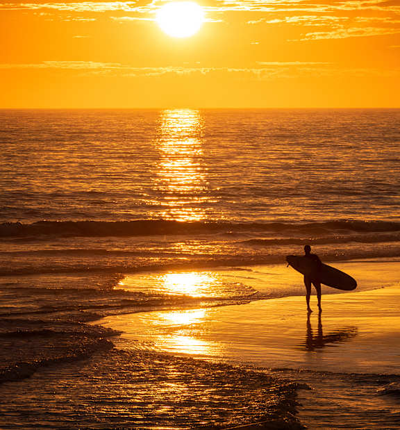Ocean With Sunset at La Jolla Crossroads Apartments, San Diego, 92122