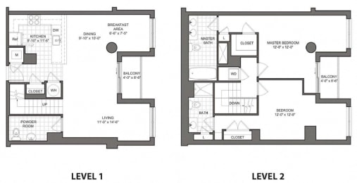 apartments floorplans Arlington VA