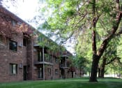 Thumbnail 10 of 13 - Sunrise Courts Apartments Front View Building Cambridge MN
