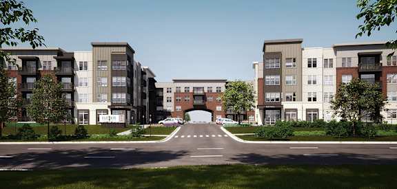 Exterior View at Elevate Apartments, Wisconsin, 53718