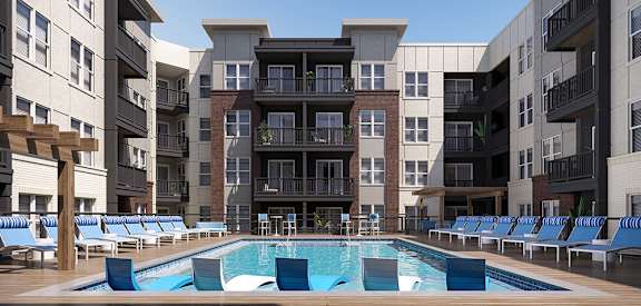 View at Elevate Apartments, Wisconsin, 53718