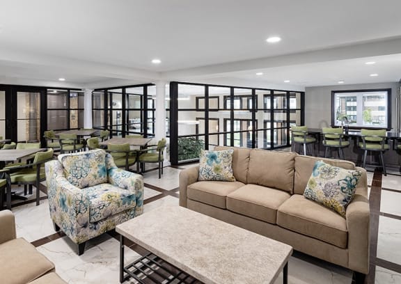 Pool With Clubhouse View at Poplar Creek Apartments, Brookfield, 53045