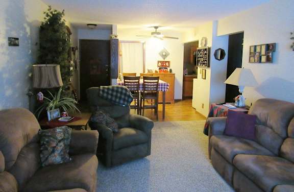 open dining room apartment forest lake MN