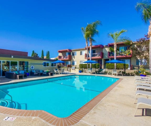 Pool exterior - Mesa Vista Apartments