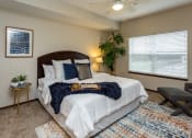 Thumbnail 12 of 26 - large master bedroom with big windows and high ceilings