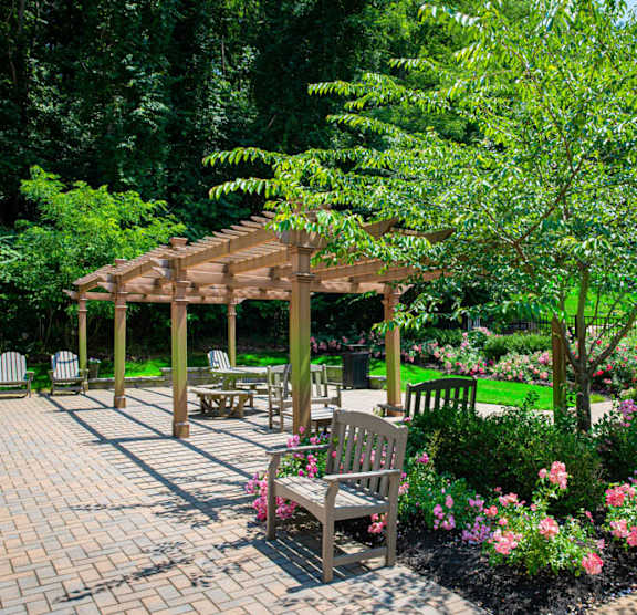 Outdoor Lounge at The Irvine, Philadelphia, PA