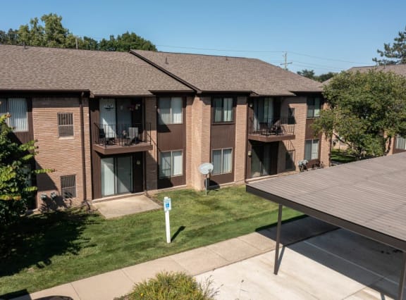 our apartments offer a patio