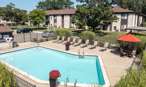 our apartments offer a swimming pool