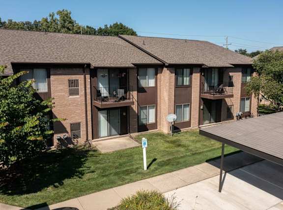 our apartments offer a patio