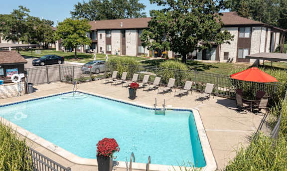 our apartments offer a swimming pool