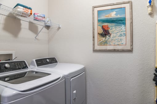 Washer and Dryer at Centre Pointe Apartments in Melbourne, FL