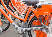 Thumbnail 9 of 10 - Close Up View of Parked Bikes