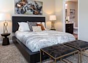 Thumbnail 4 of 5 - Sylvania OH Apartment Rentals Redwood Carlisle Commons Master Bedroom