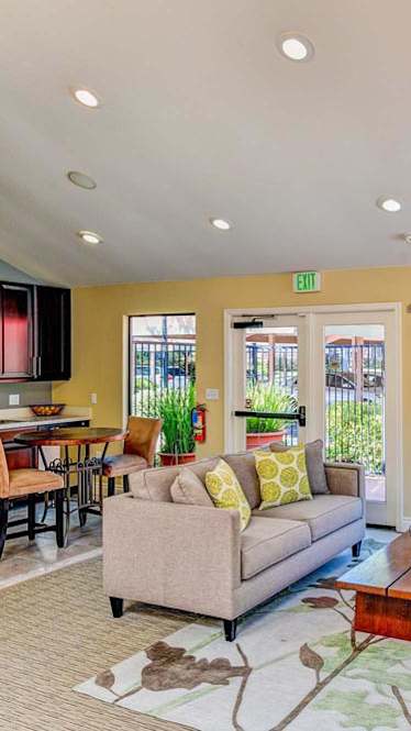 Clubhouse Interior at Mission Sierra Apartments, Union City, 94587