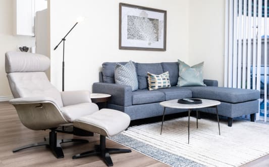 Living Area at Sunstone Place, Riverside, CA, 92505