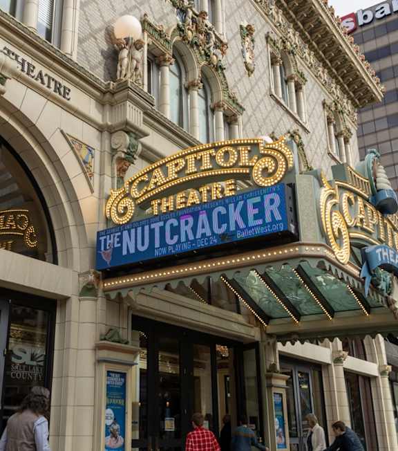 The Capitol Theatre is a popular spot for theater-goers.