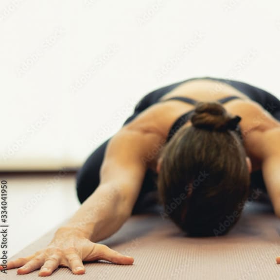 Woman Doing Yoga  at Dryden, Humble, Texas