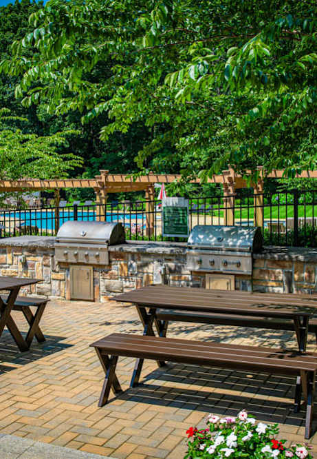 Patio at The Irvine at The Irvine, Philadelphia, PA