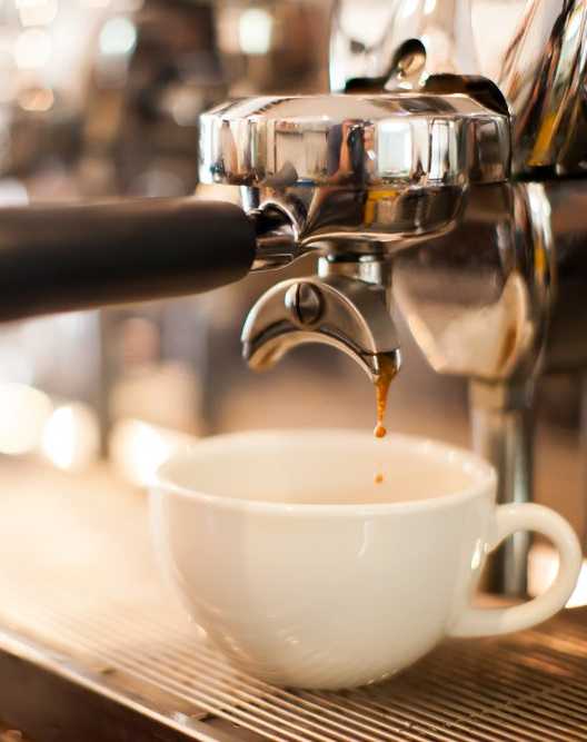 a coffee machine pouring a cup of coffee at Ascent 1829, Phoenix
