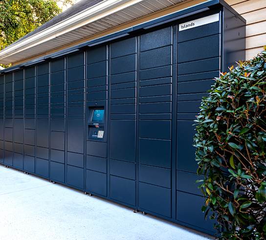 Amazon package hub at The Islands in James Island SC