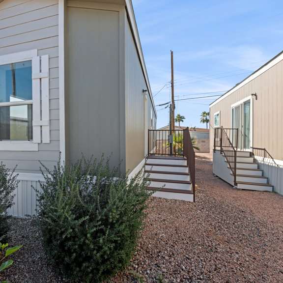 Model home at Desert Valley Oasis in Mesa, AZ.