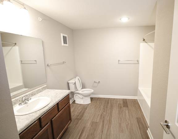 Apartment bathroom