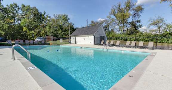 Large Pool View at Hickory Lake, Antioch, Tennessee
