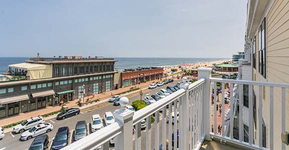 Balcony at Pier Village Apartments, Long Branch, NJ, 07740