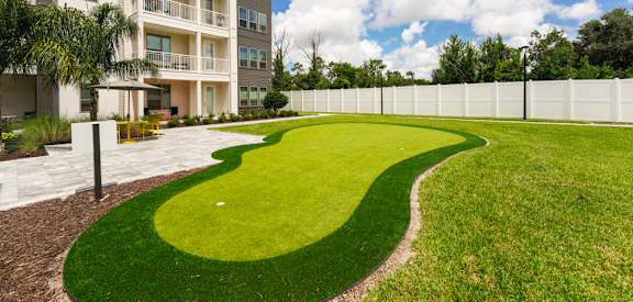 Green Courtyard at Fusion Apartments in Jacksonville, FL 32256