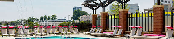 Resort Style Swimming Pool at Aurora, North Bethesda