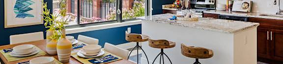 Modern Kitchen at Aurora Apartments in North Bethesda, MD 20852