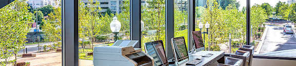 High Tech business center with Mac Computers at Aurora, North Bethesda, MD, 20852