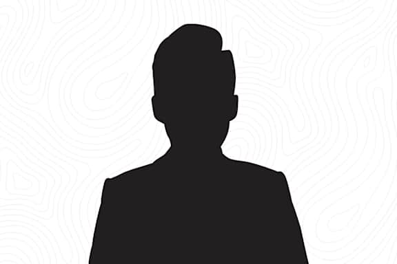 A black silhouette of a person at Campus Commons Senior Living, Sacramento, CA